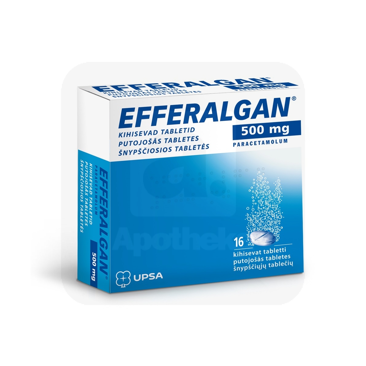 EFFERALGAN KIHISEV TBL 500MG N16