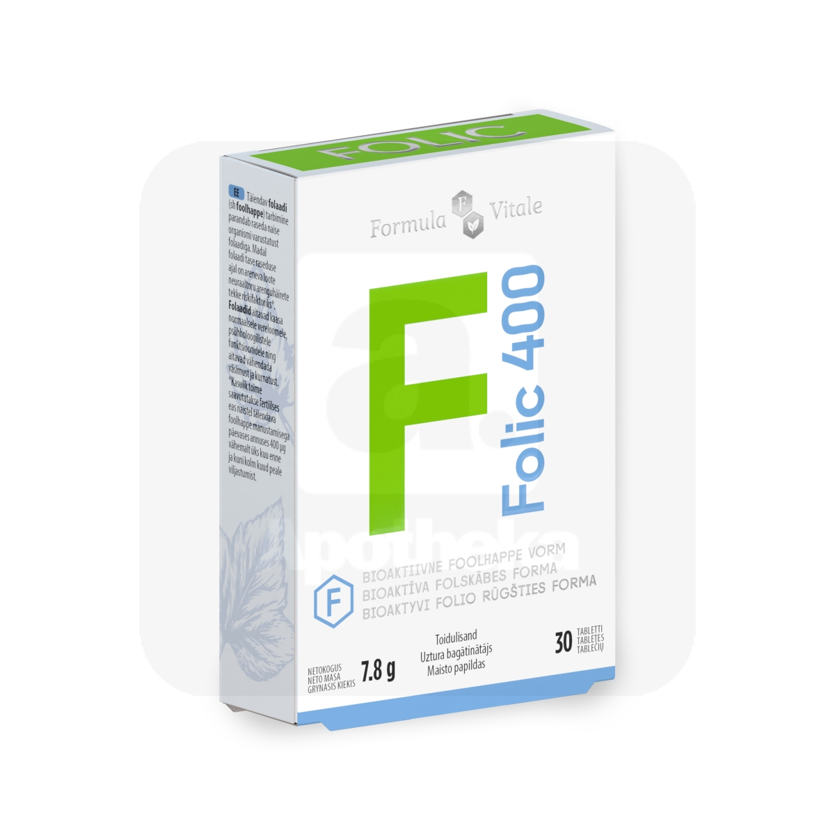 FORMULA VITALE FOLIC 400 N30 - Tootepilt