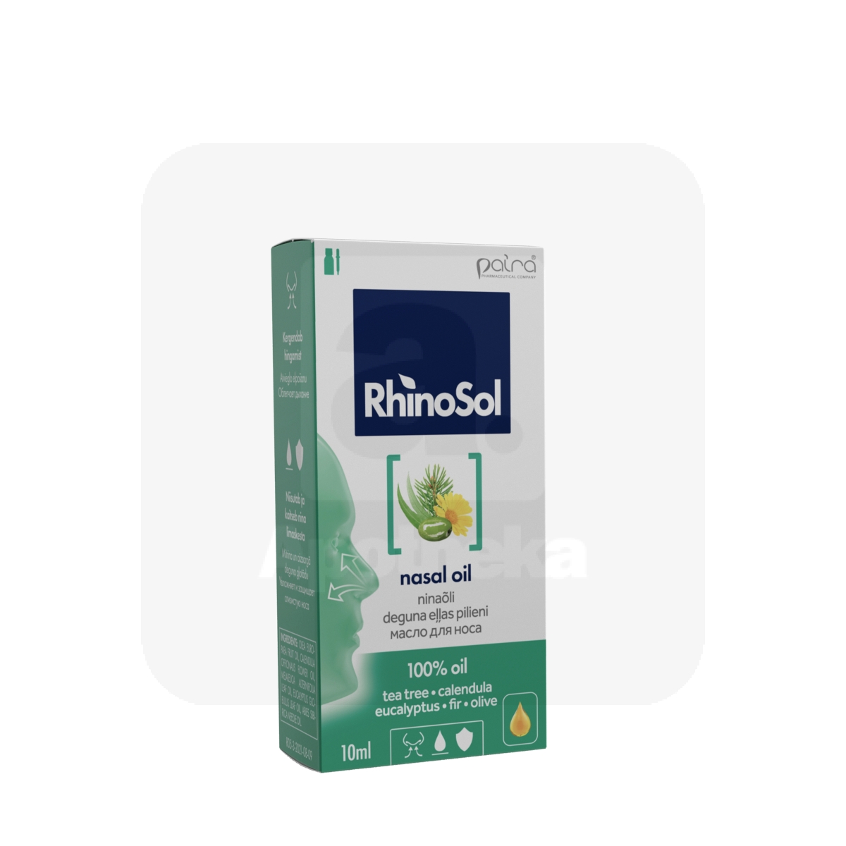 RHINOSOL NINAÕLI 10ML - Tootepilt