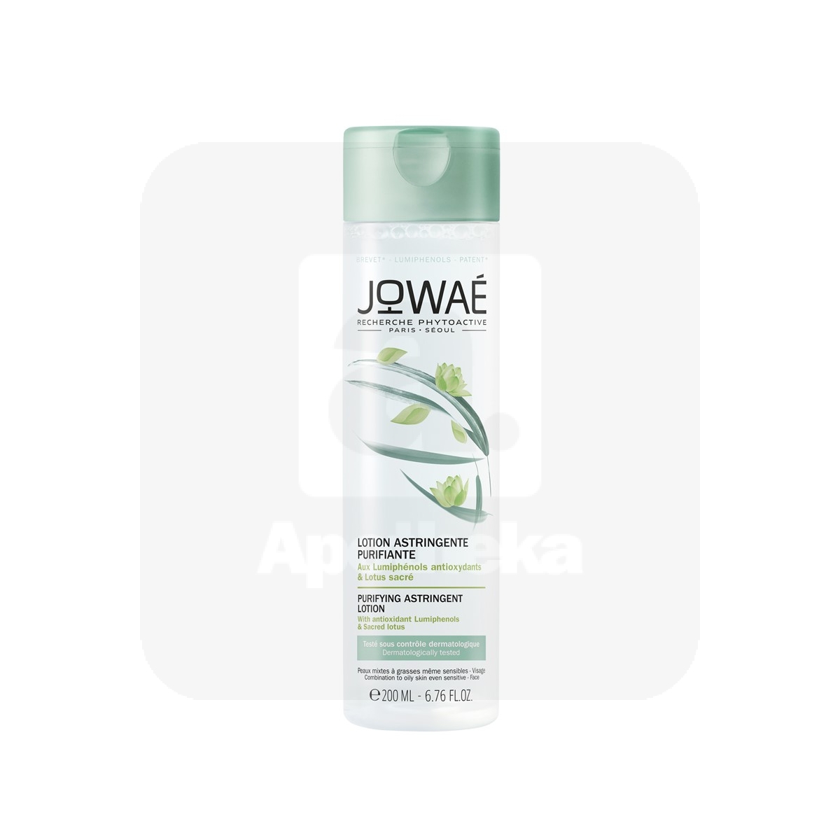 JOWAÉ PURE TOONIK PUHASTAV POORE AHENDAV 200ML - Tootepilt