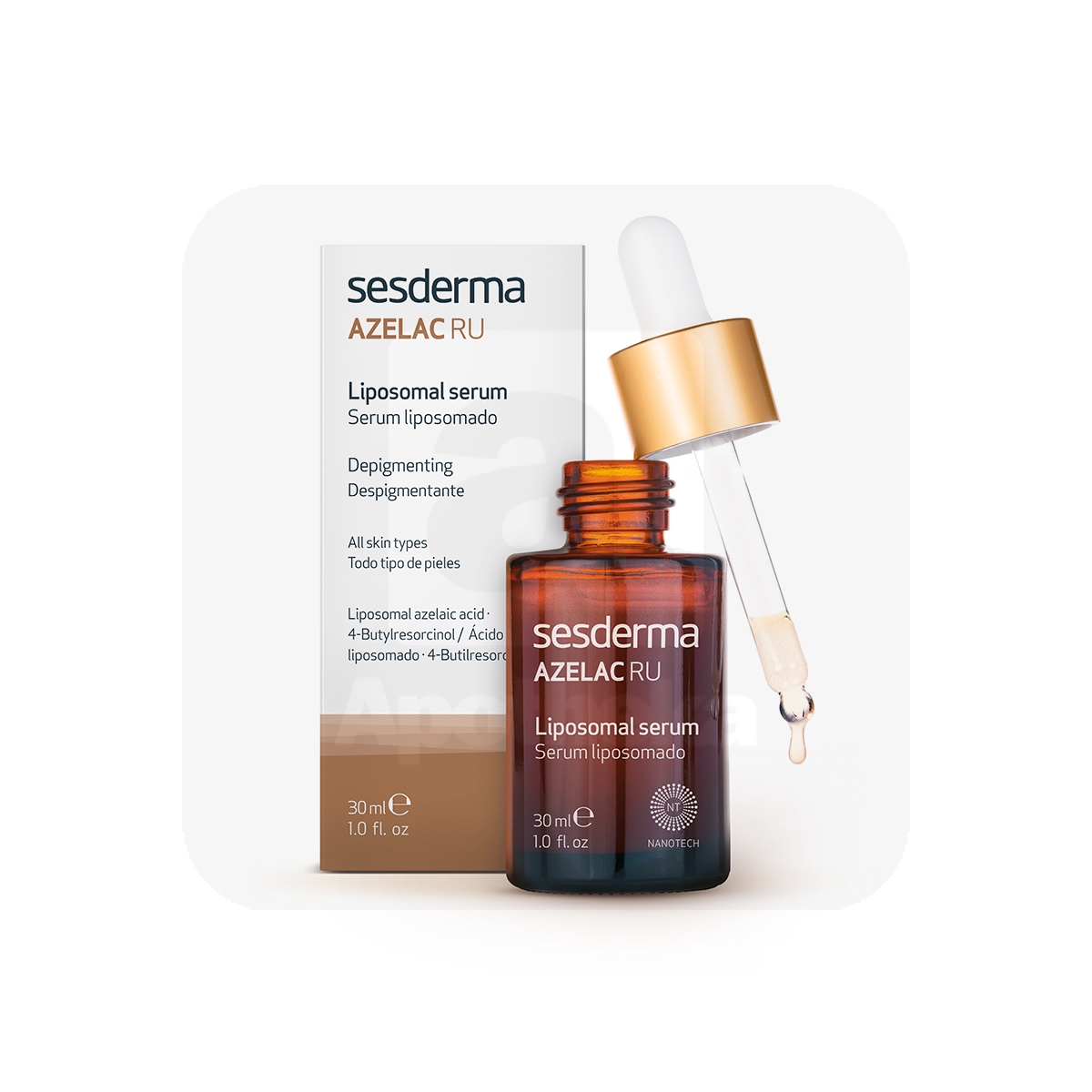 SESDERMA AZELAC RU DEPIGMENTEERIV LIPOSOOMSEERUM 30ML - Tootepilt