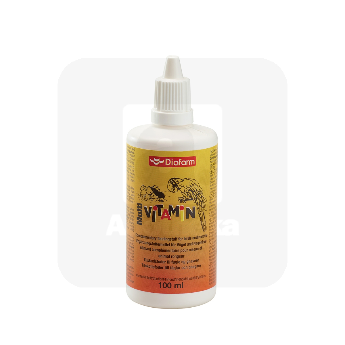 DIAFARM NÄRILISTE/LINDUDE MULTIVITAMIIN 100ML - Tootepilt