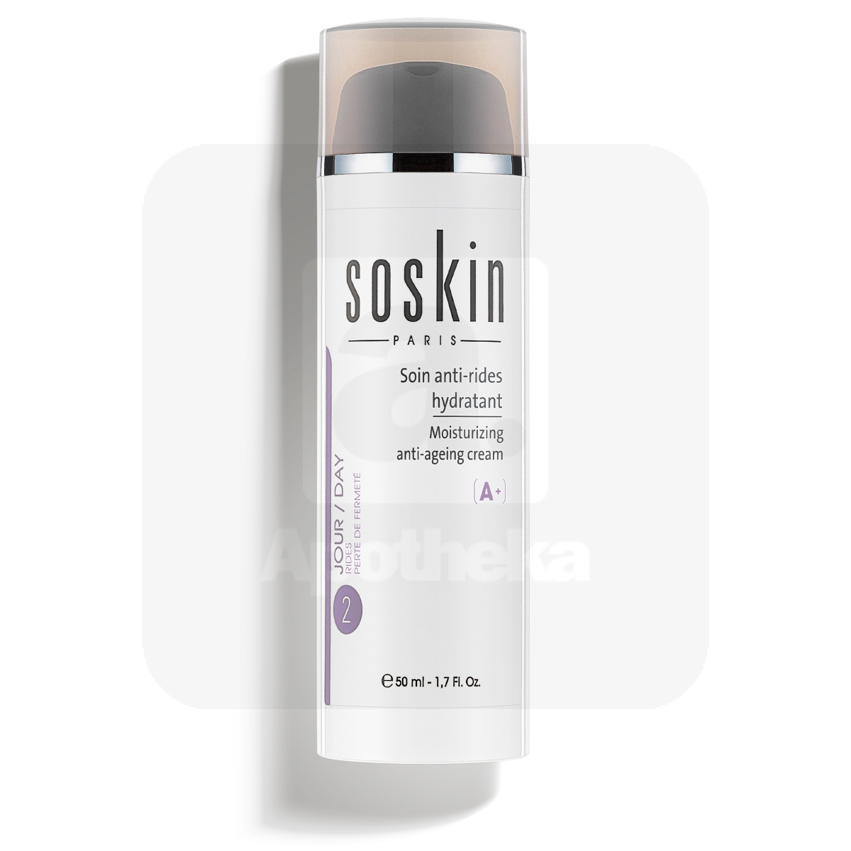 SOSKIN PARIS NÄOKREEM VANANEMISVASTANE NIISUTAV 50ML - Tootepilt