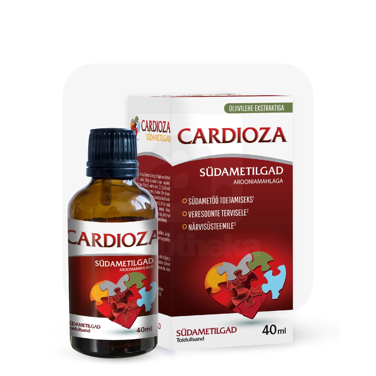 CARDIOZA SÜDAMETILGAD 40ML - Tootepilt