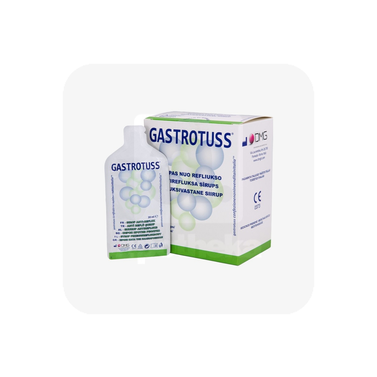 GASTROTUSS REFLUKSIVASTANE SIIRUP 20ML N20 - Tootepilt