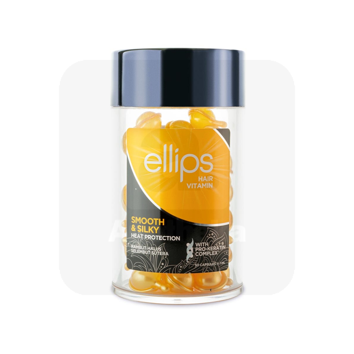 ELLIPS SMOOTH&SILKY JUUSKEVITAMIINID PEALEMÄÄRITAVAD 1ML N50 - Tootepilt 1