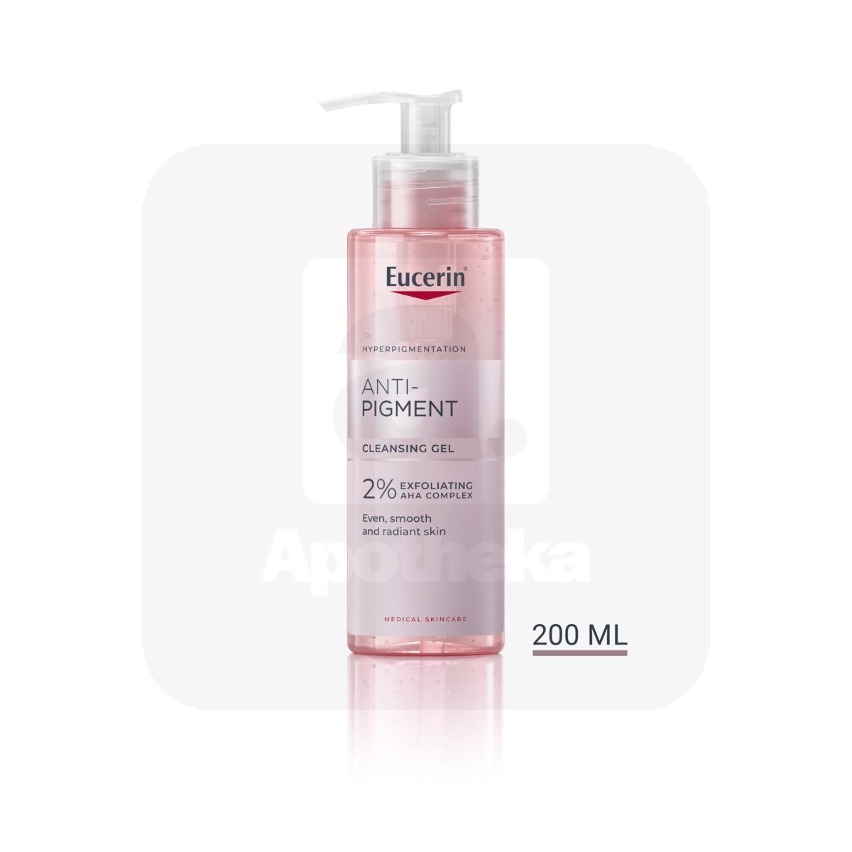 EUCERIN ANTI-PIGMENT PUHASTUSGEEL 200ML - Tootepilt