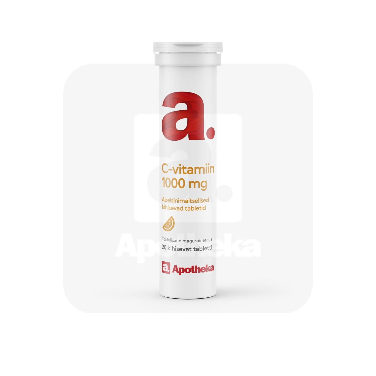 A. C VITAMIIN 1000MG APELSIN KIHISEV TBL N20