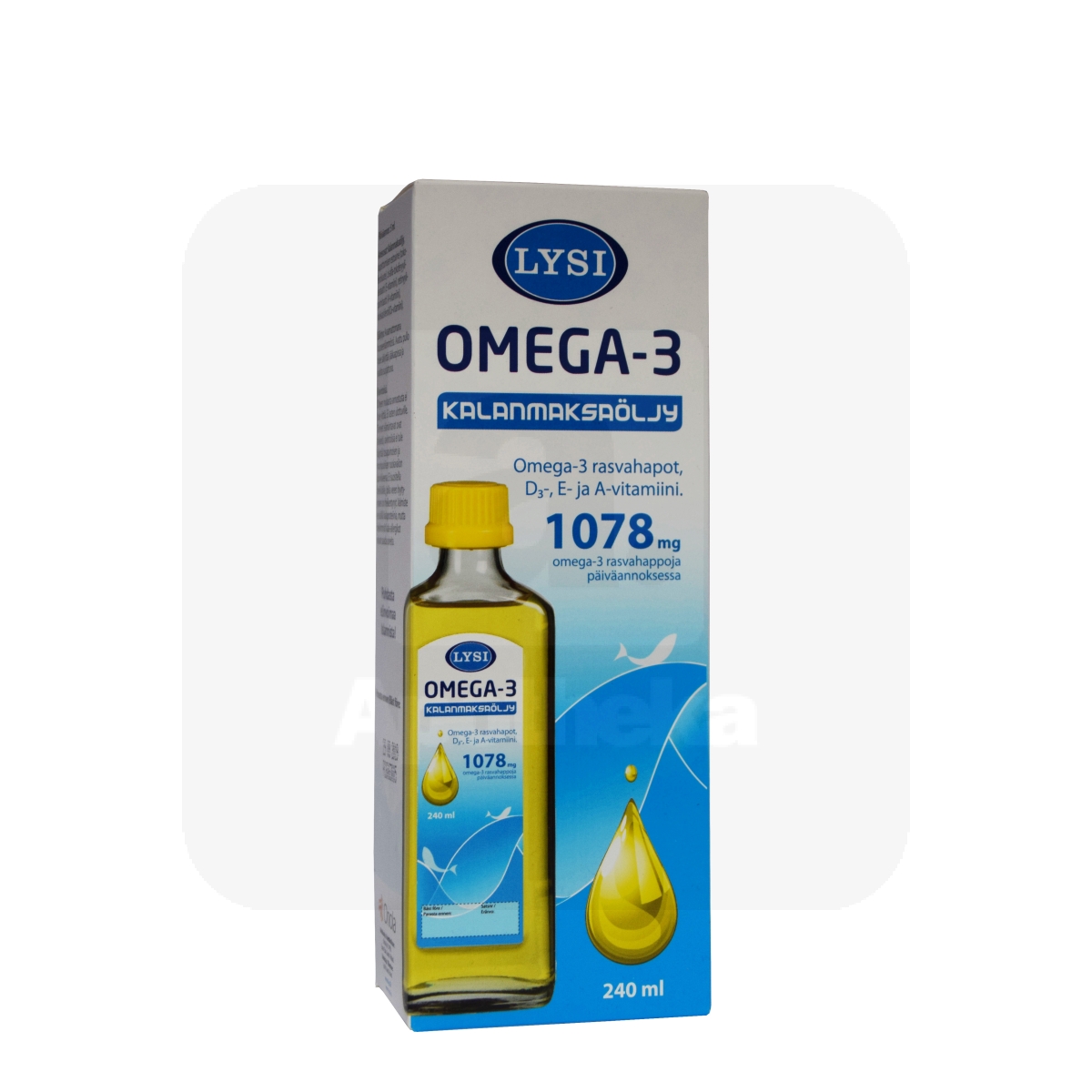 LYSI OMEGA-3 KALAMAKSAÕLI 240ML - Tootepilt