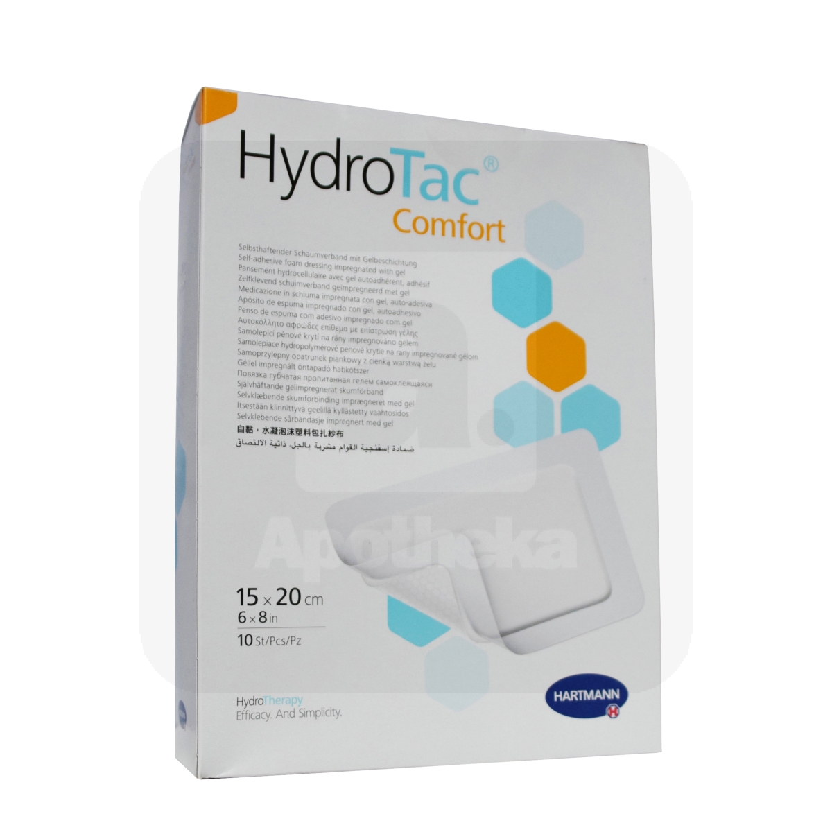 HYDROTAC COMFORT HAAVASIDE 15X20CM N10 - Tootepilt