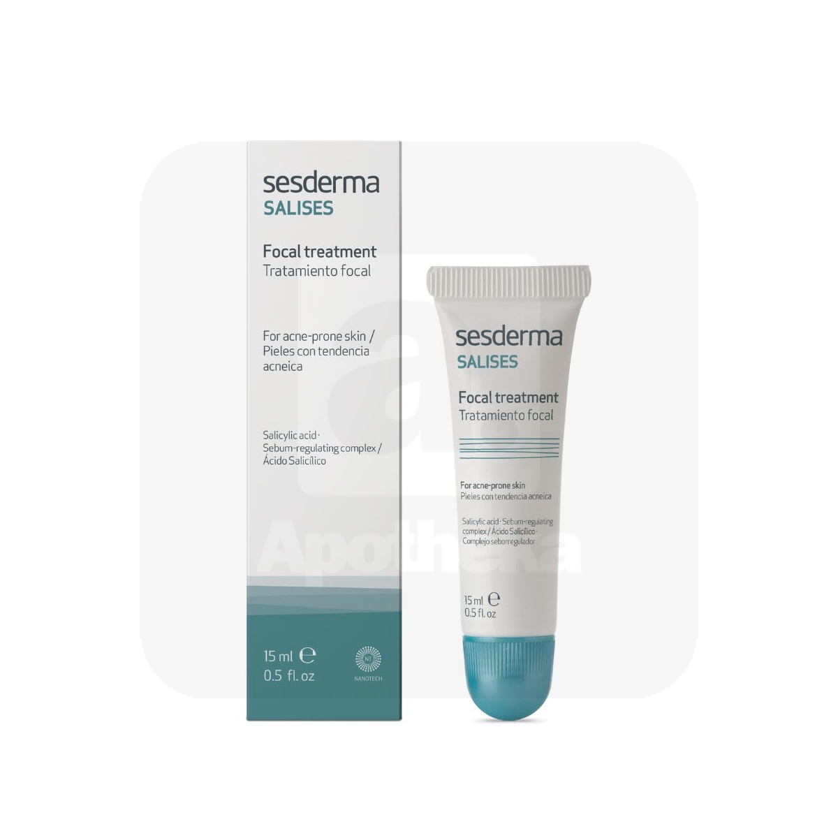 SESDERMA SALISES AKNEPULK-GEEL 15ML - Tootepilt