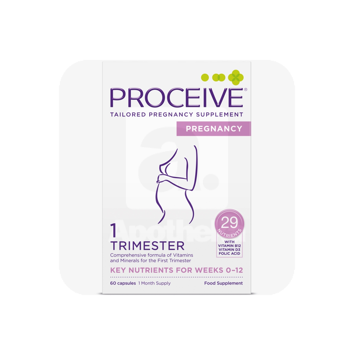 PROCEIVE PREGNANCY TRIMESTER 1 KAPSLID N60 - Tootepilt