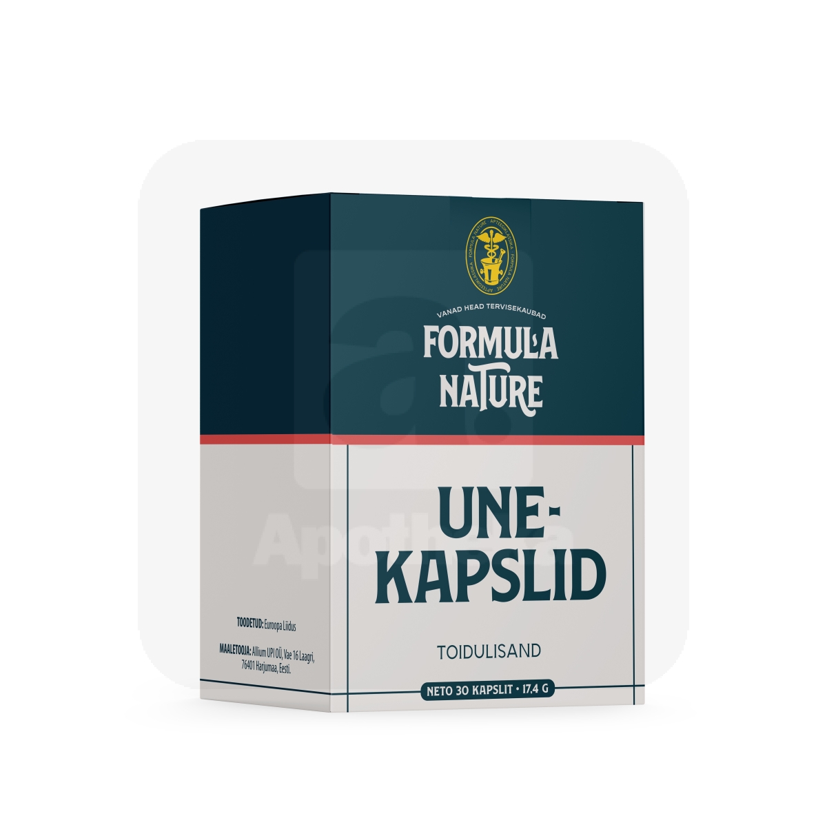 FORMULA NATURE UNEKAPSLID N30 - Tootepilt