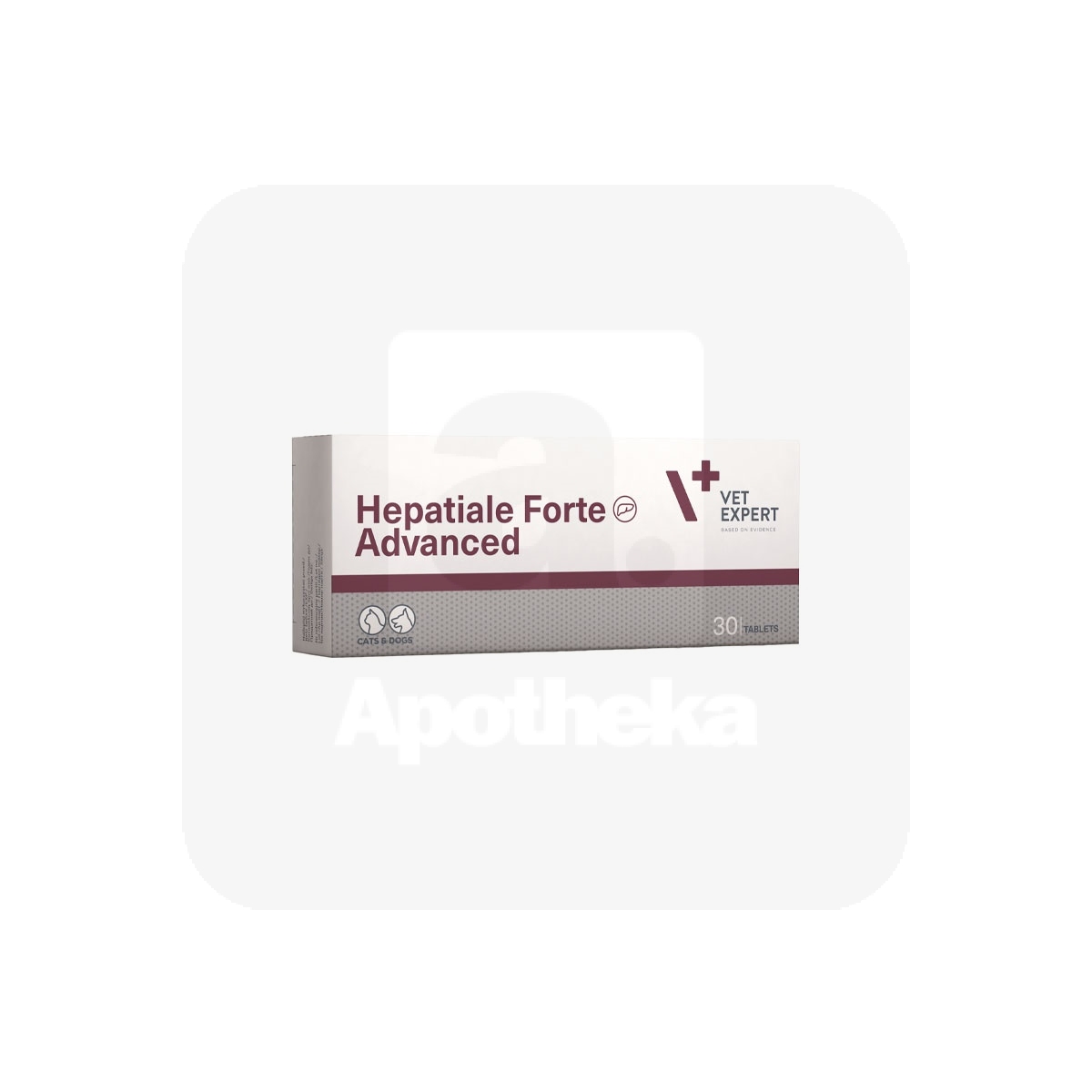 VETEXPERT HEPATIALE FORTE ADVANCED N30 - Tootepilt