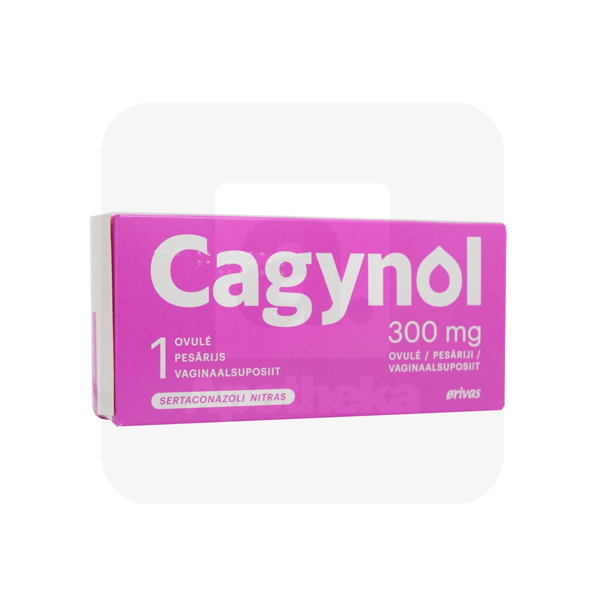 CAGYNOL VAGIN SUPP 300MG N1 - Tootepilt