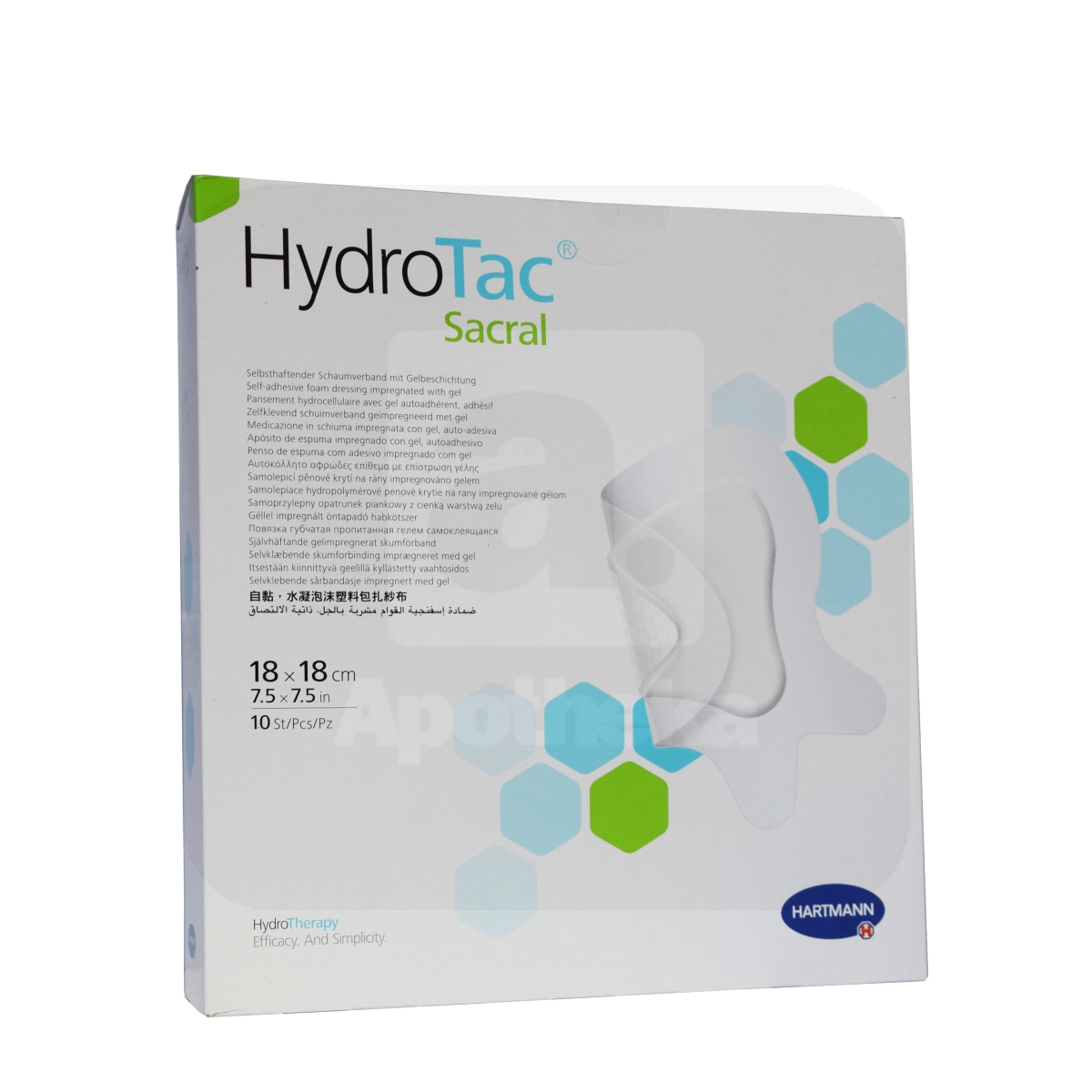 HYDROTAC SACRAL HAAVASIDE 18X18CM N10 - Tootepilt