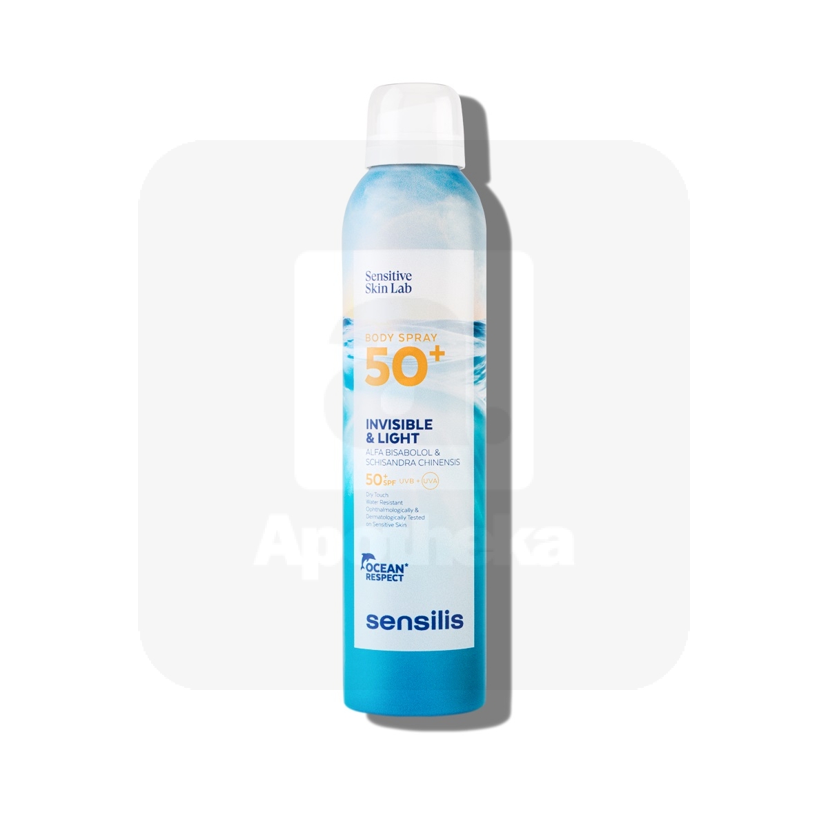 SENSILIS PÄIKESEKAITSESPREI KEHALE SPF50+ 200ML - Tootepilt