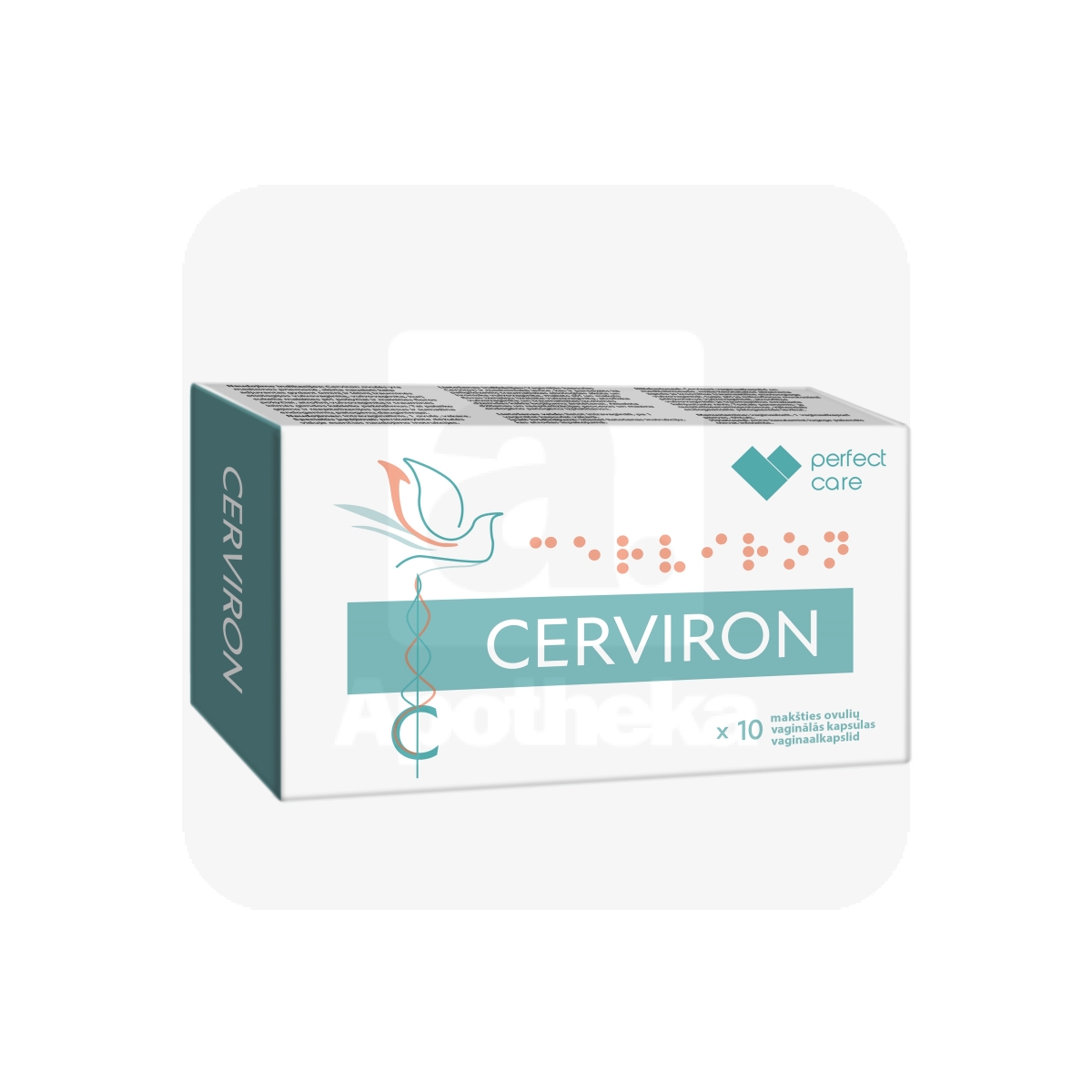 CERVIRON VAGINAALSED OOVULID N10 - Tootepilt