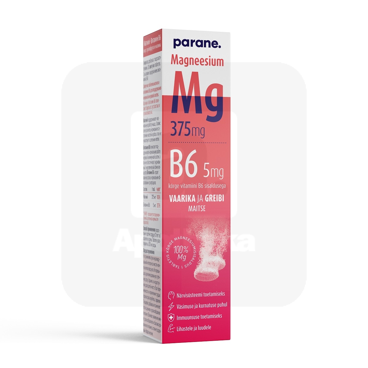 MAGNEESIUM 375MG+B6 5MG N20