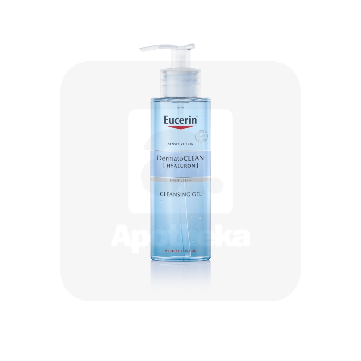 EUCERIN DERMATOCLEAN NÄOPUHASTUSGEEL TUNDLIKULE NAHALE 200ML - Tootepilt