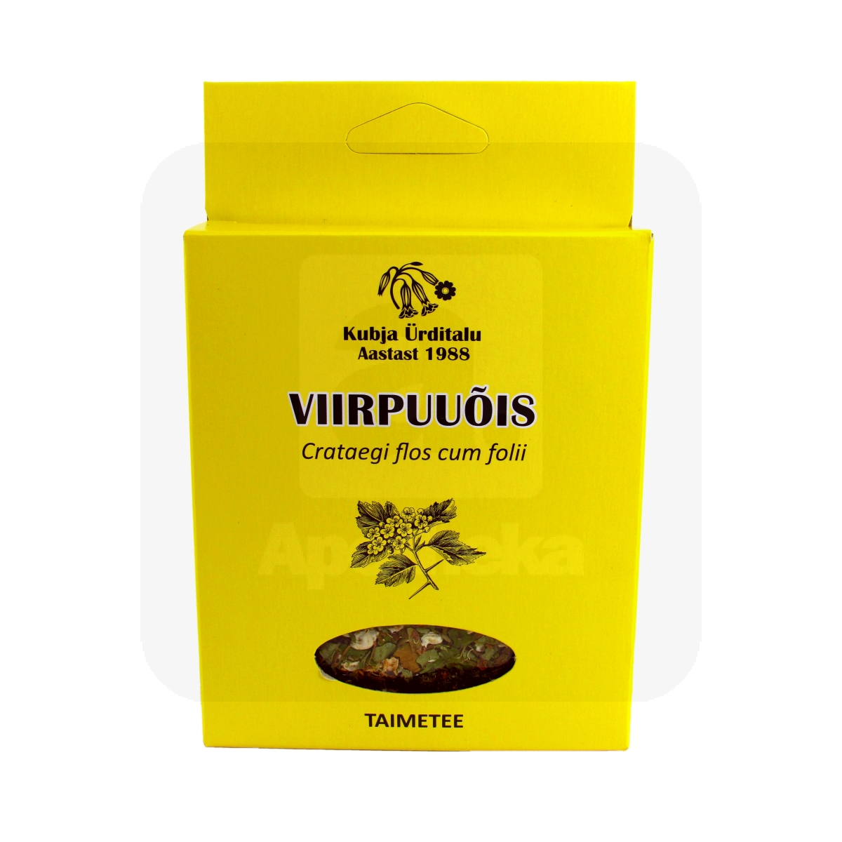 VIIRPUUÕIED (CRATAEGI FLORES) 20G (KARP) - Tootepilt