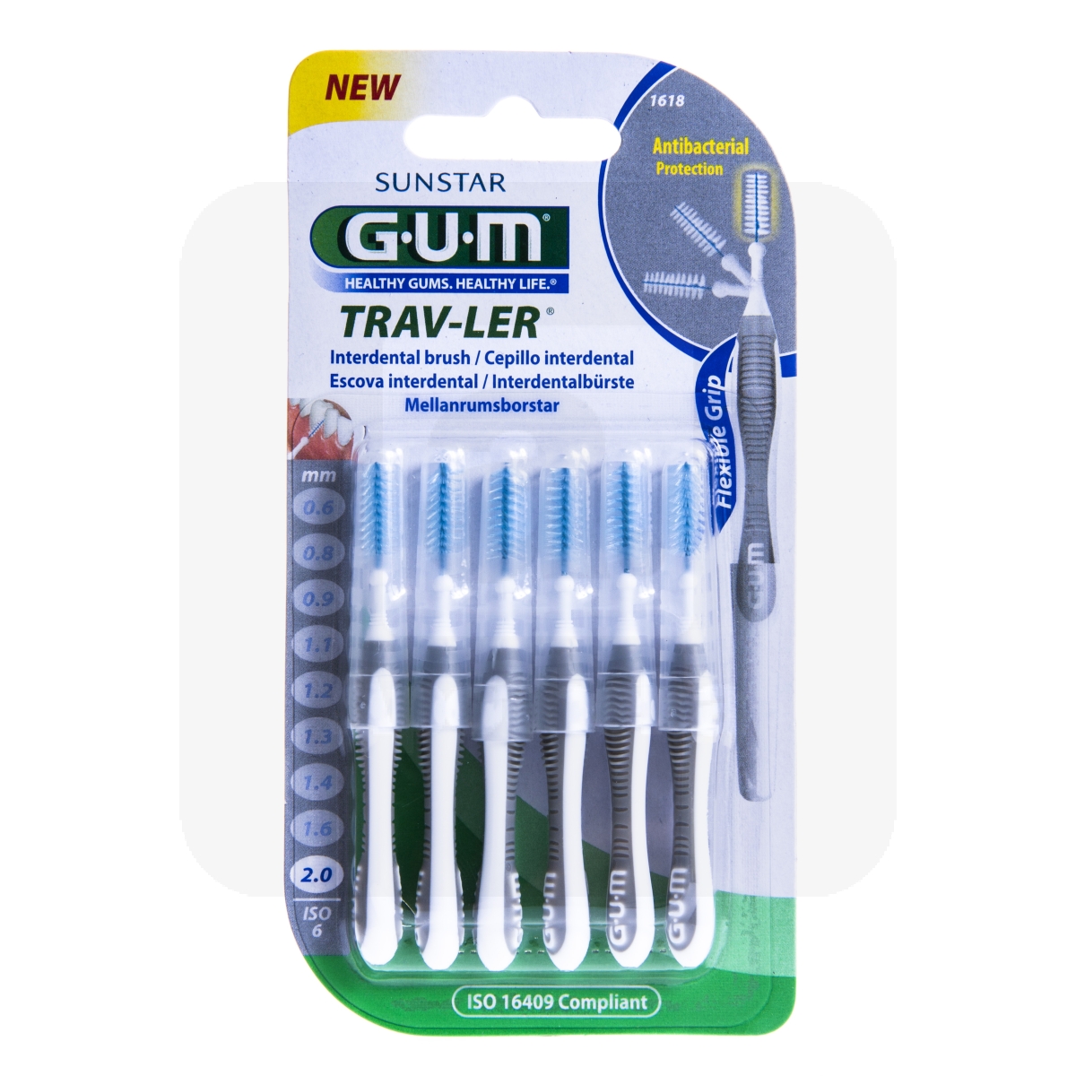 GUM HAMBAVAHEHARI TRAV-LER SILINDER 2,0MM N6 - Tootepilt