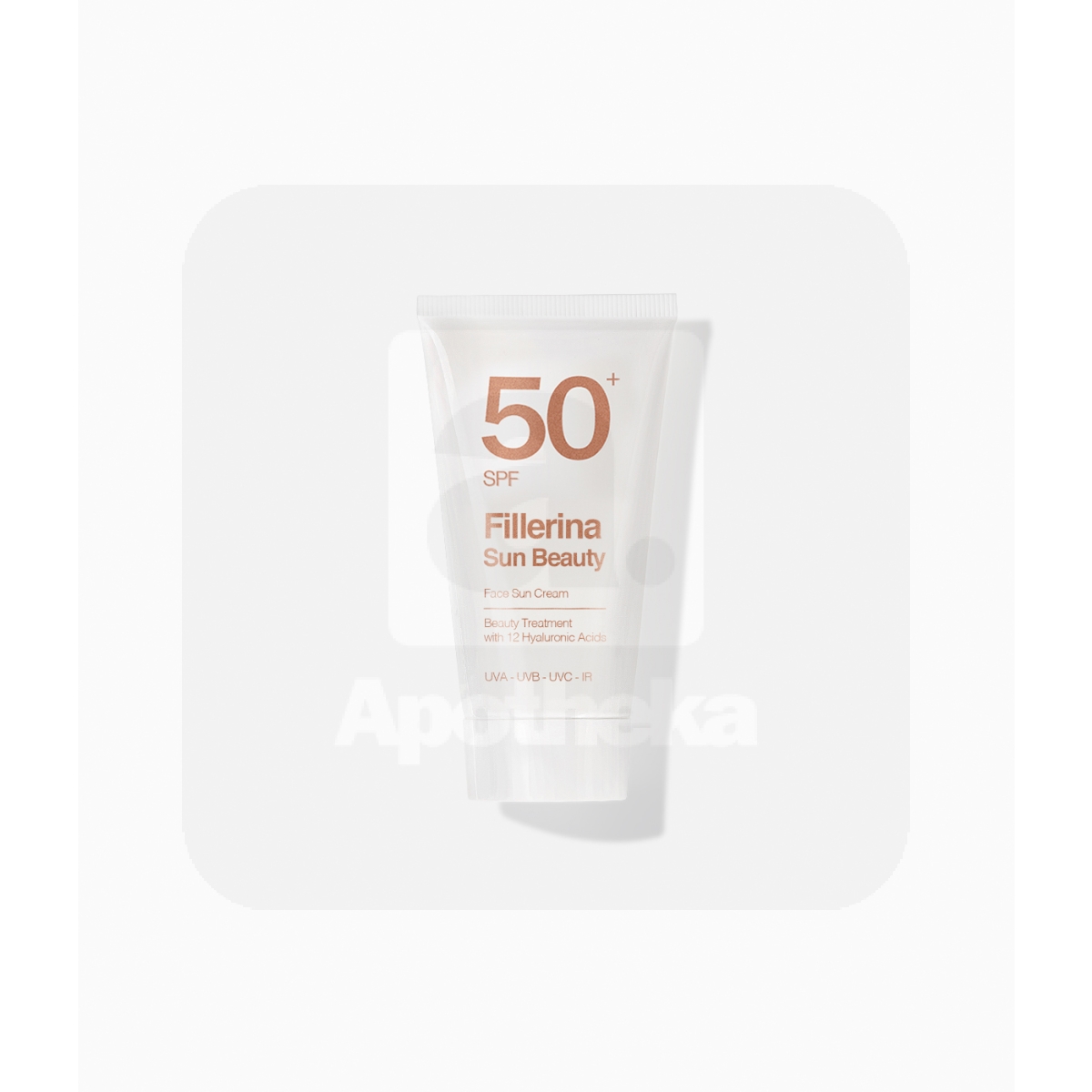 FILLERINA SUN PÄIKESEKAITSEKREEM NÄOLE SPF50+ 50ML - Tootepilt 1