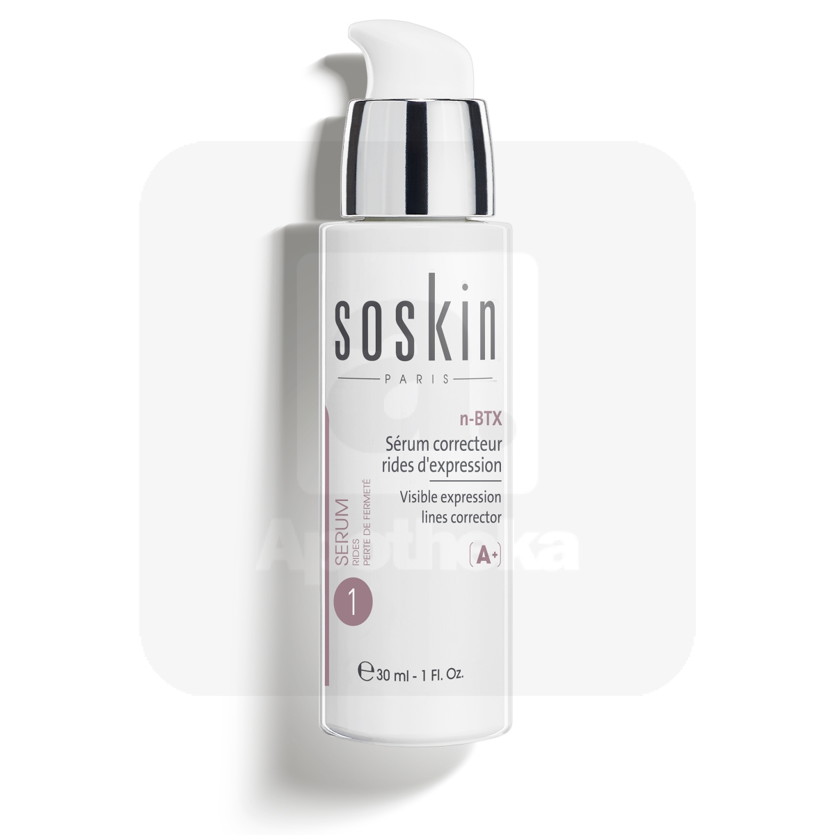 SOSKIN PARIS NÄOSEERUM MIIMILISTELE KORTSUDELE 30ML - Tootepilt