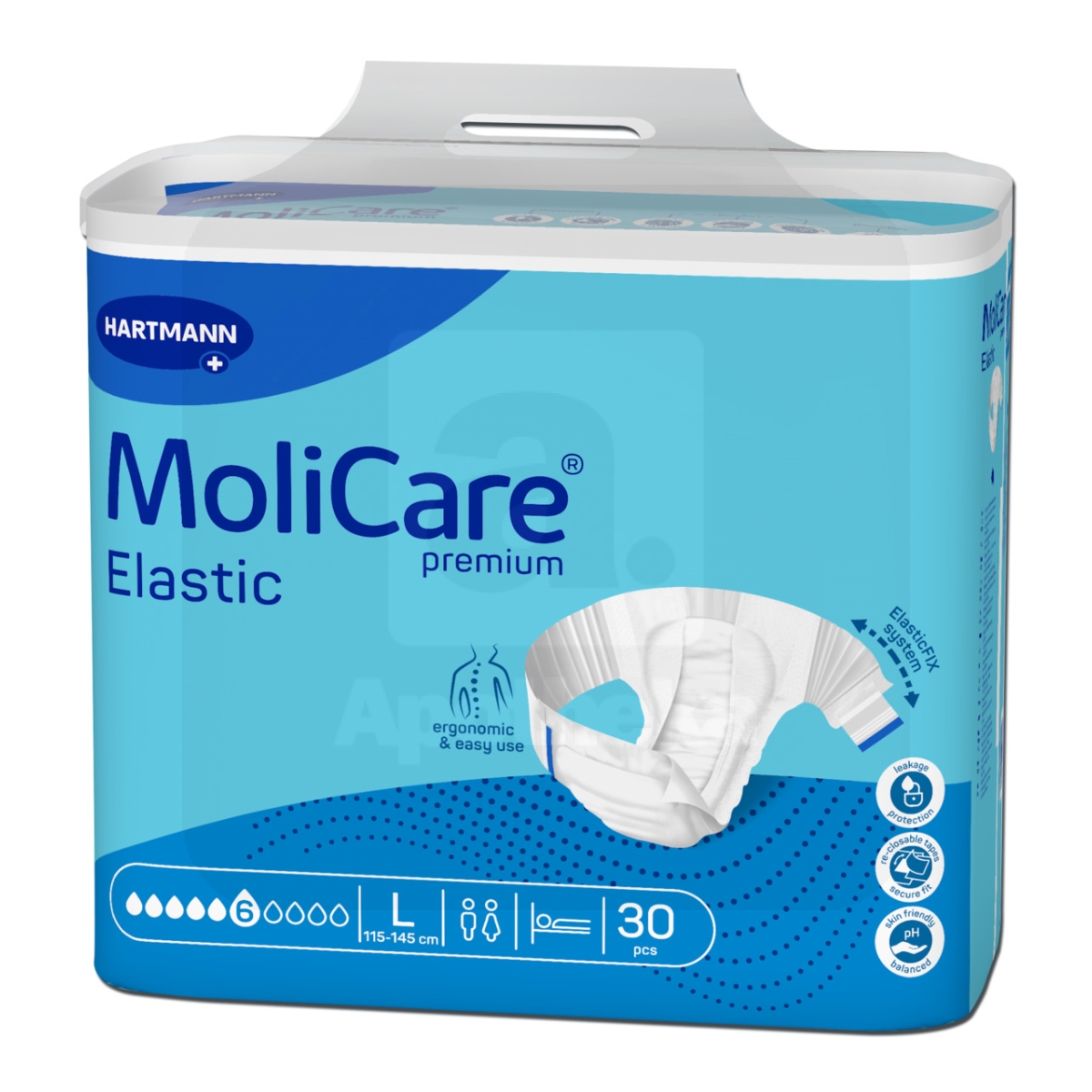 MOLICARE ELASTIC 6 TILKA L N30 - Tootepilt