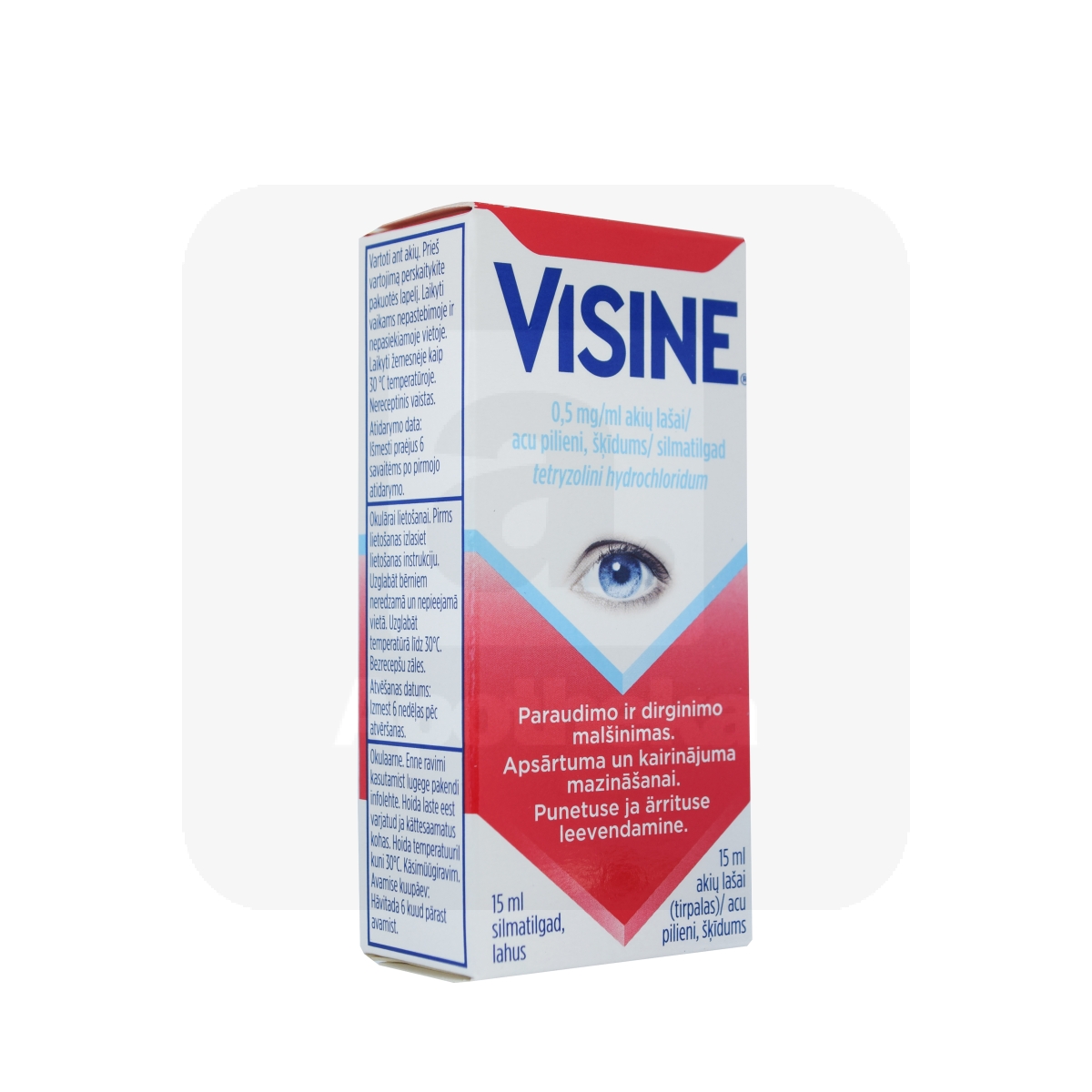 VISINE SILMATILGAD, LAHUS 0,5MG/ML 15ML - Tootepilt