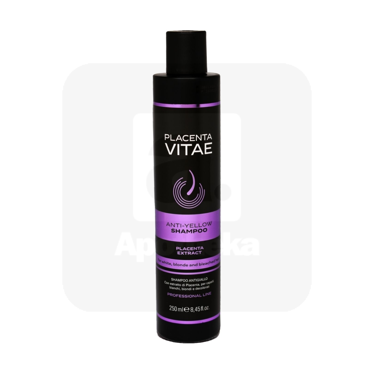 PLACENTA VITAE ANTI-YELLOW HÕBESHAMPOON 250ML - Tootepilt