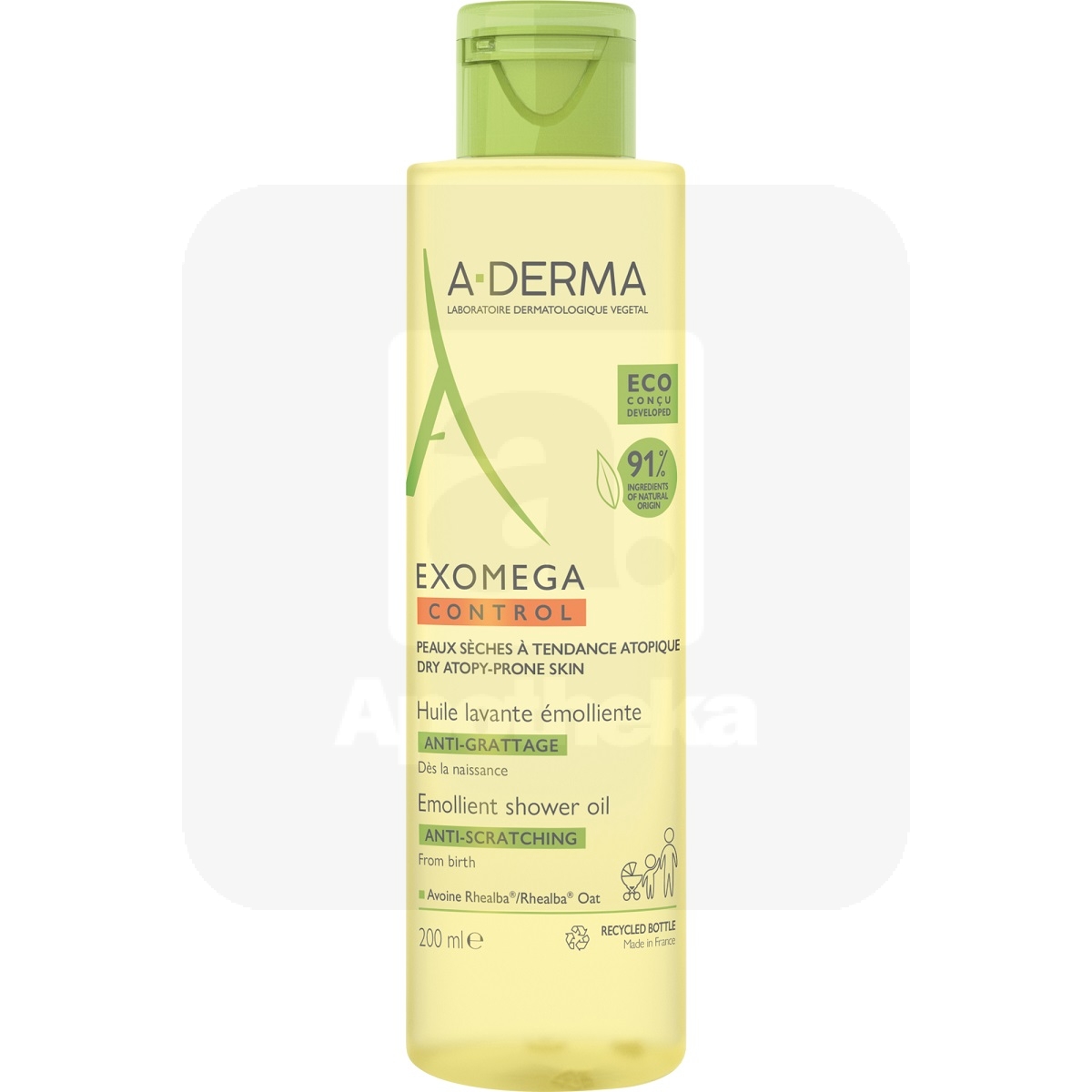 A-DERMA EXOMEGA CONTROL DUSHIÕLI ATOOPILISELE NAHALE 200ML