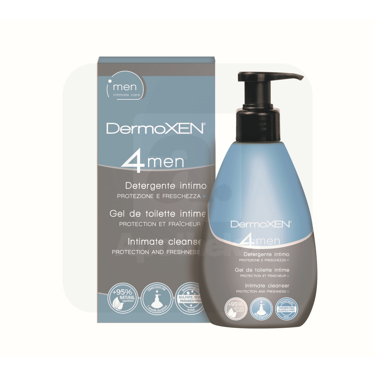 DERMOXEN 4MEN INTIIMPESUGEEL MEESTELE 125ML - Tootepilt