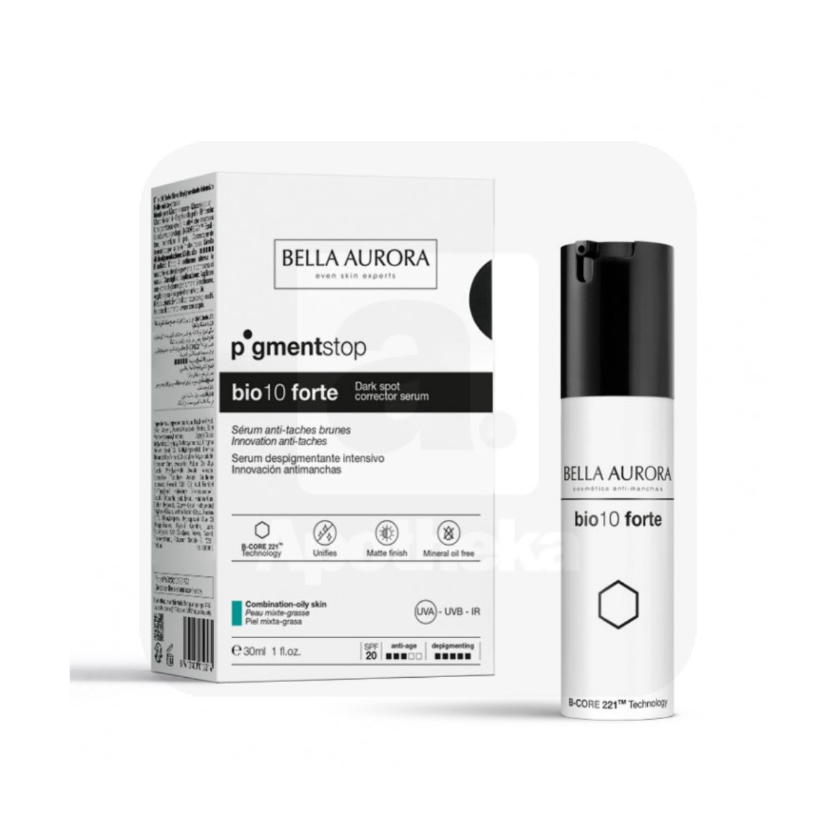 BELLA AURORA BIO10 FORTE ANTI-DARK SPOT SEERUM 30ML - Tootepilt