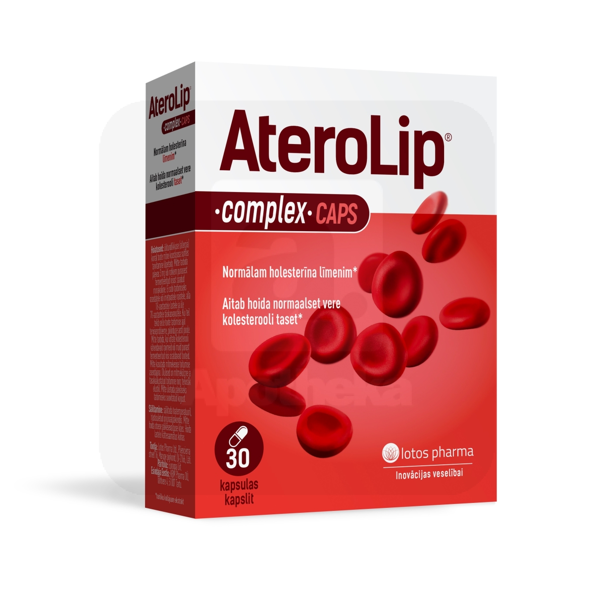 ATEROLIP COMPLEX KAPSLID N30 - Tootepilt