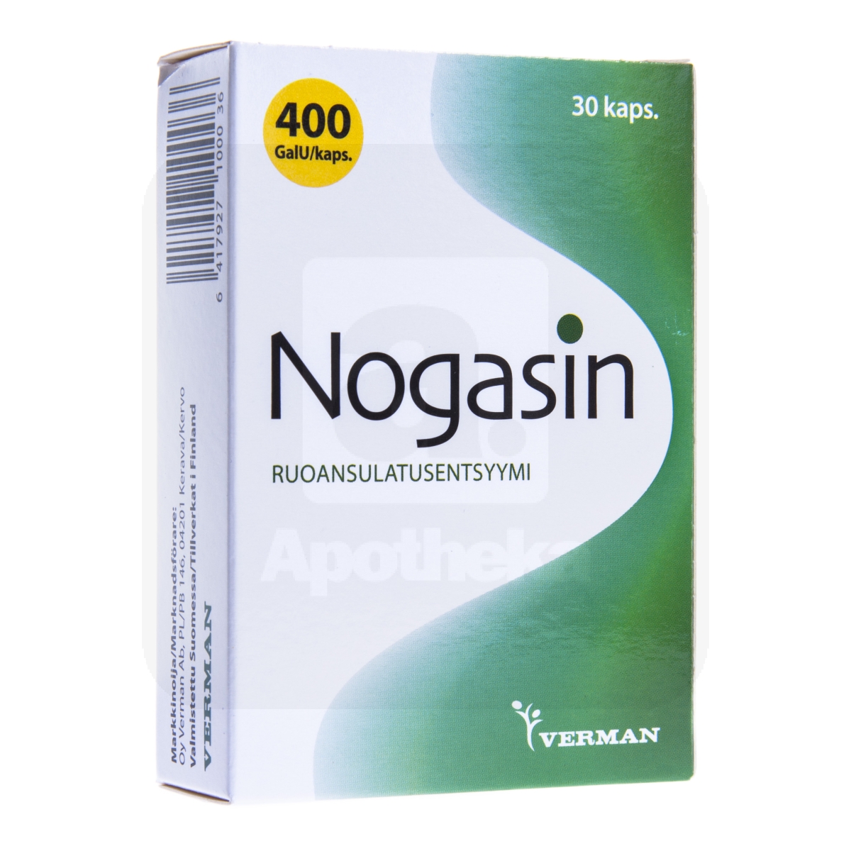 NOGASIN KAPSLID 400GaIU N30 - Tootepilt