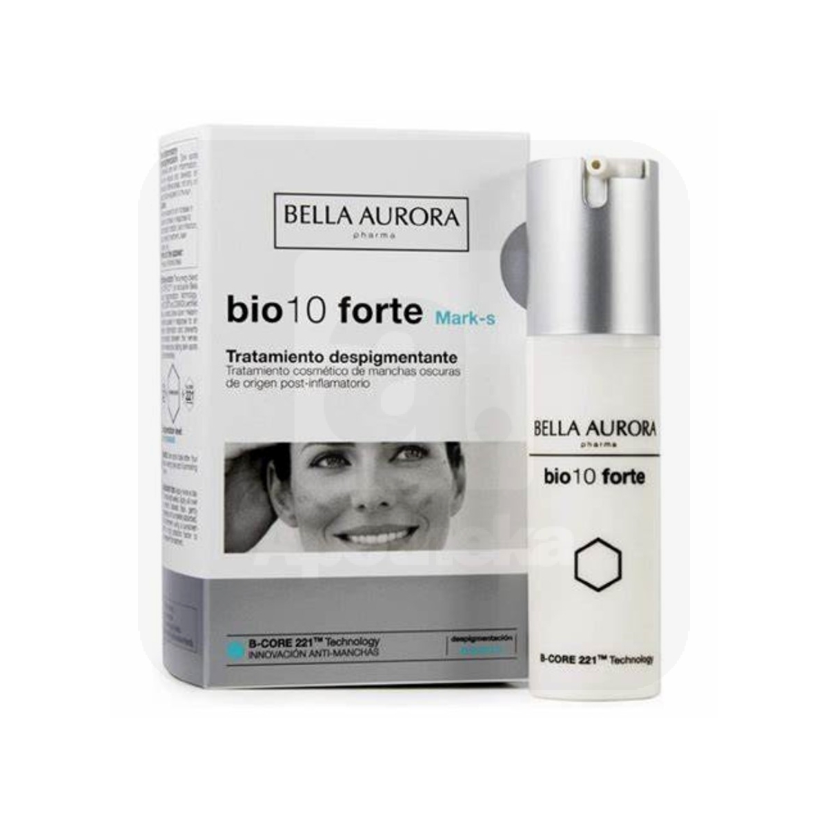 BELLA AURORA BIO10 FORTE MARK-S NÄOKREEM PIGMENDILAIKUDELE 30ML - Tootepilt