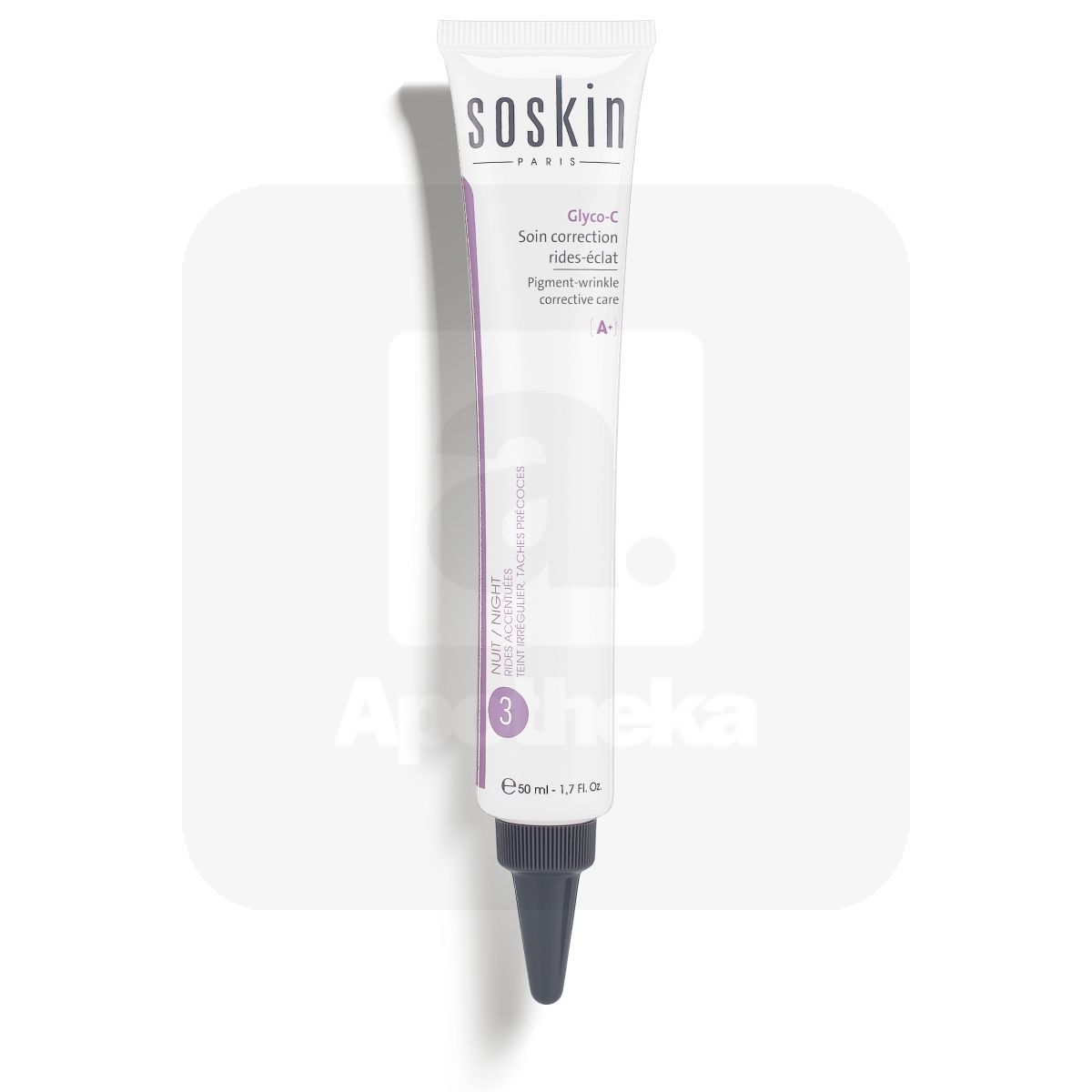 SOSKIN PARIS ANTI-PIGMENT NÄOKREEM KORTSUDEVASTANE 50ML - Tootepilt