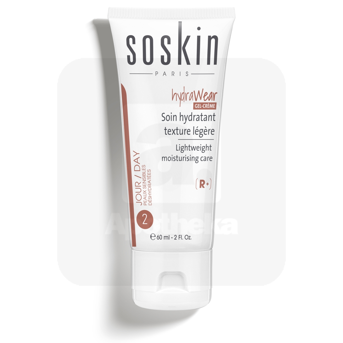 SOSKIN PARIS HYDRAWEAR GEEL-KREEM NIISUTAV 60ML - Tootepilt