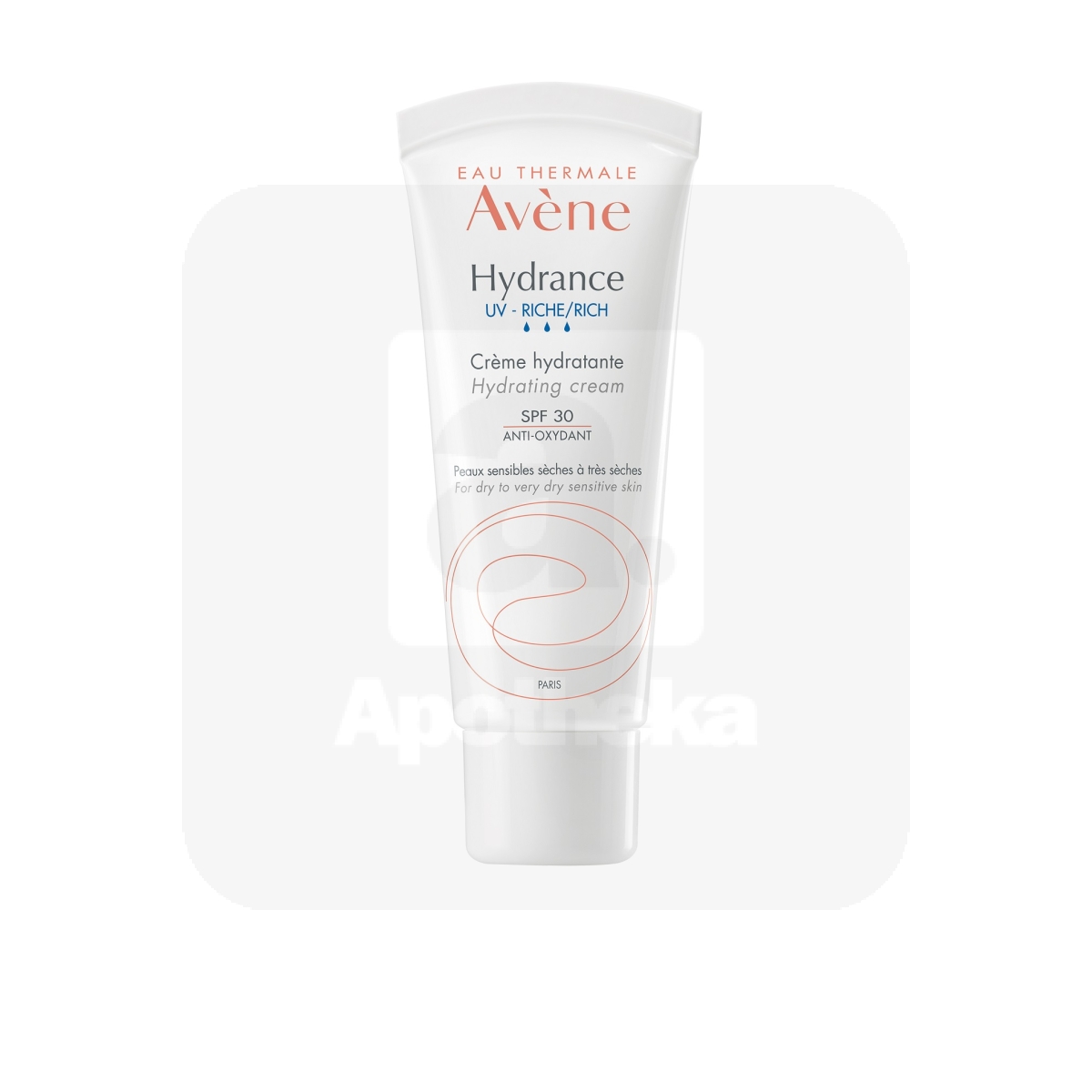 AVENE HYDRANCE RICH NÄOKREEM NIISUTAV SPF30 40ML - Tootepilt