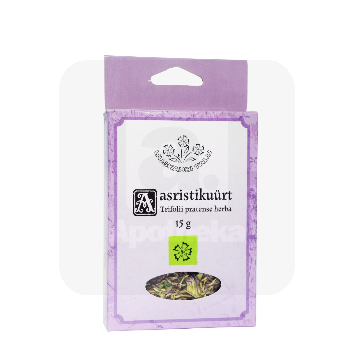 AASRISTIKUÜRT (TRIFOLII PRATENSE HERBA) 15G (KARP) - Tootepilt