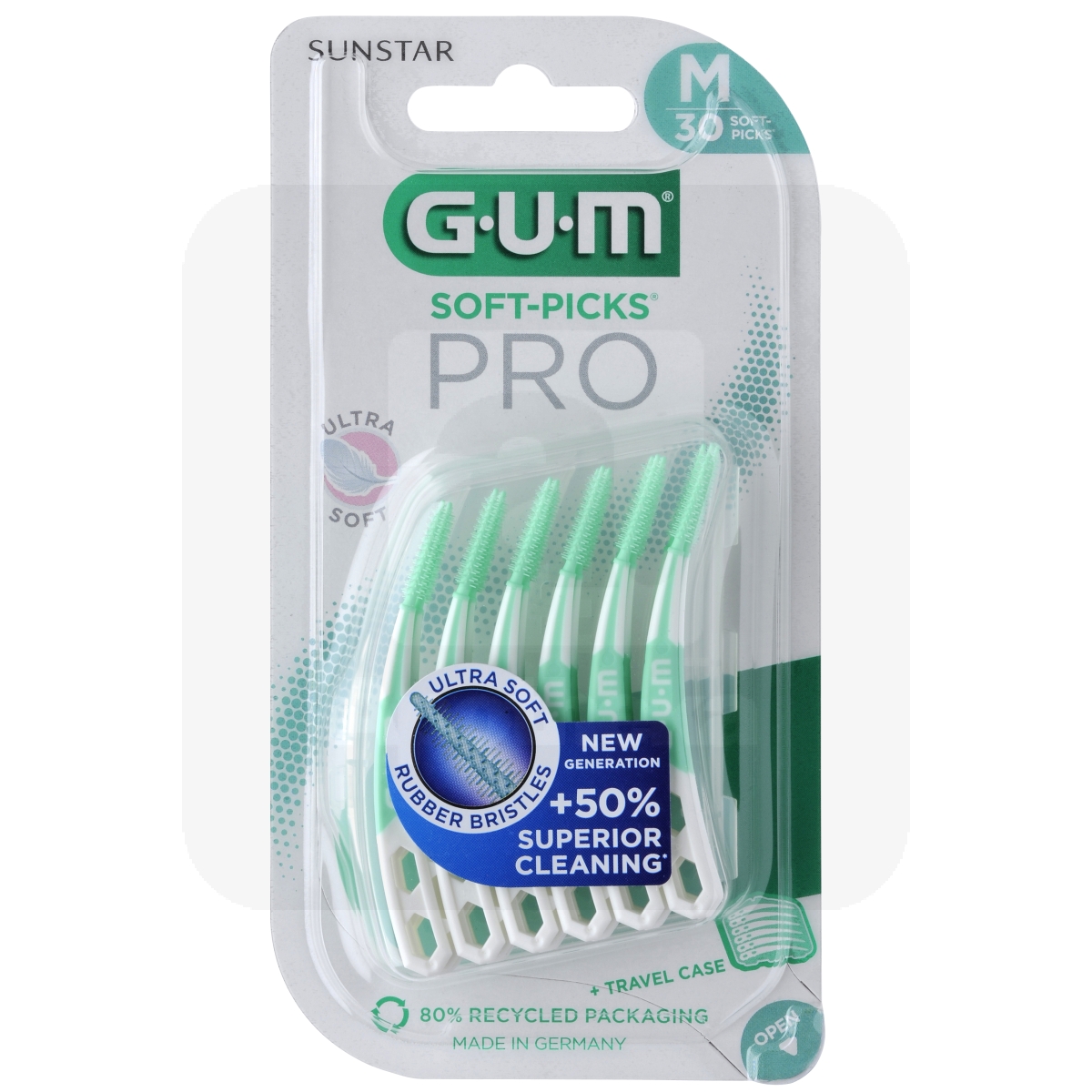 GUM SOFT-PICKS PRO HAMBATIKUD REGULAR N30 - Tootepilt