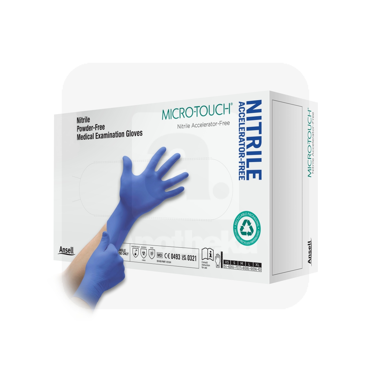 KINDAD MICRO-TOUCH NITRILE PF L N100 ACCEL.FREE PROTS - Tootepilt