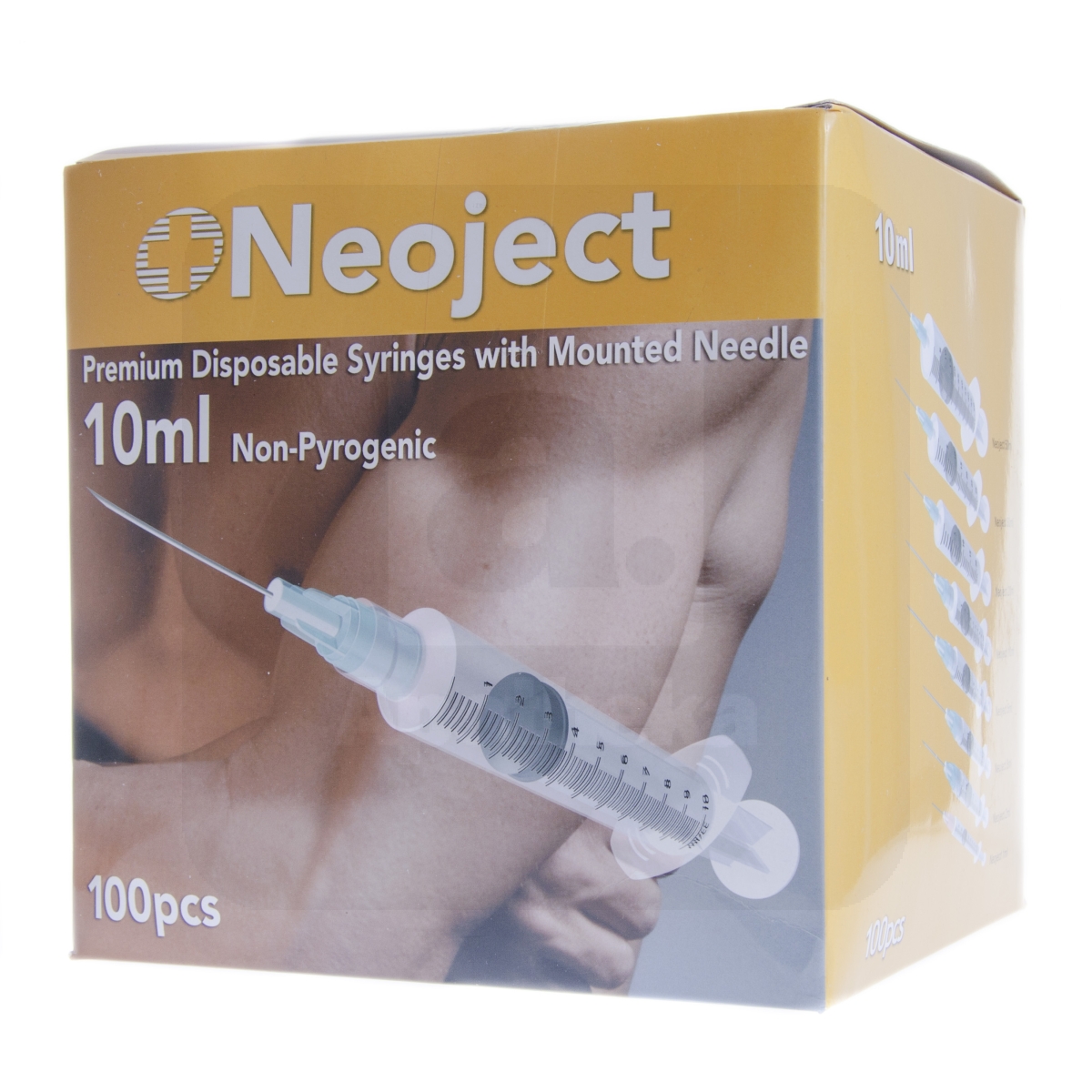 SÜSTAL NÕELAGA NEOJECT 10ML 3 OSALINE (22G) N100 /SLIP TIP/ - Tootepilt