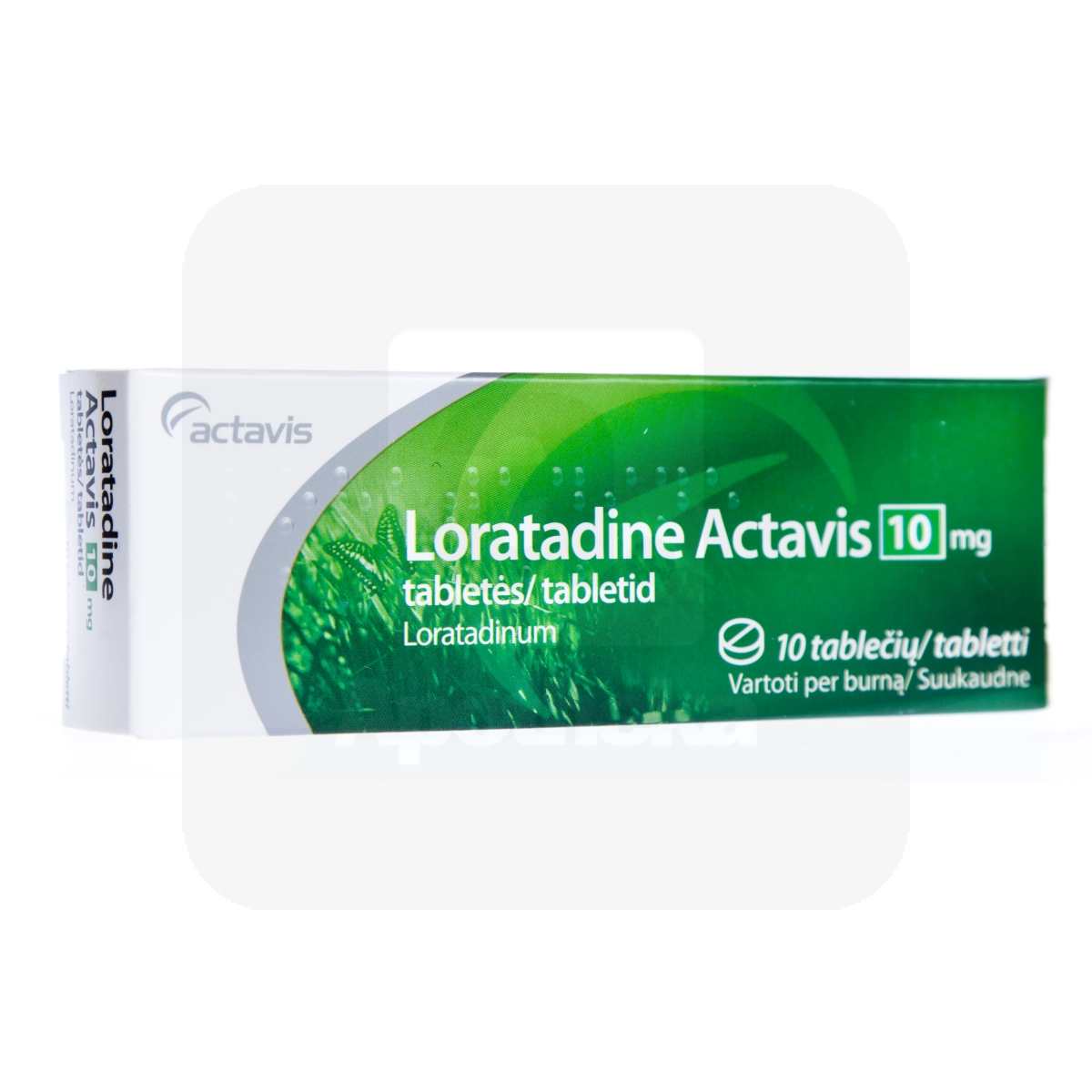 LORATADINE ACTAVIS TBL 10MG N10