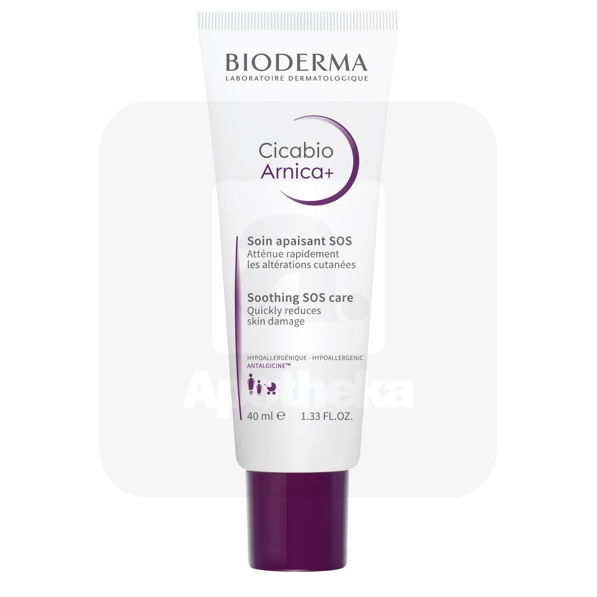 BIODERMA CICABIO ARNICA+ KREEM VEREVALUMITELE-MUHKUDELE 40ML