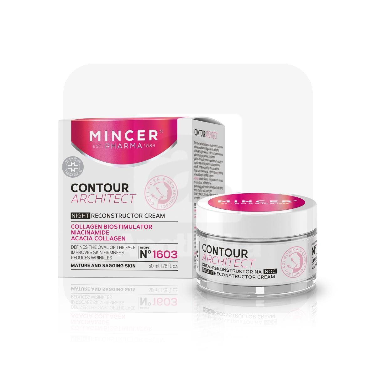 MINCER PHARMA CONTOUR ARCHITECT ÖÖKREEM 50ML - Tootepilt