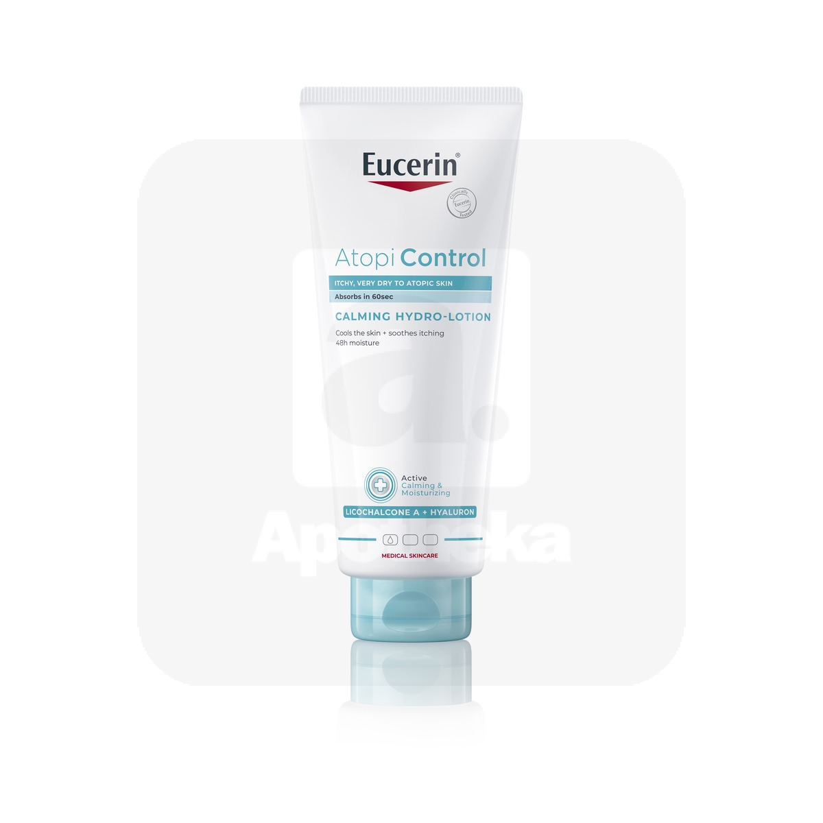 EUCERIN ATOPICONTROL EMULSIOON NÄOLE JA KEHALE RAHUSTAV 400ML - Tootepilt