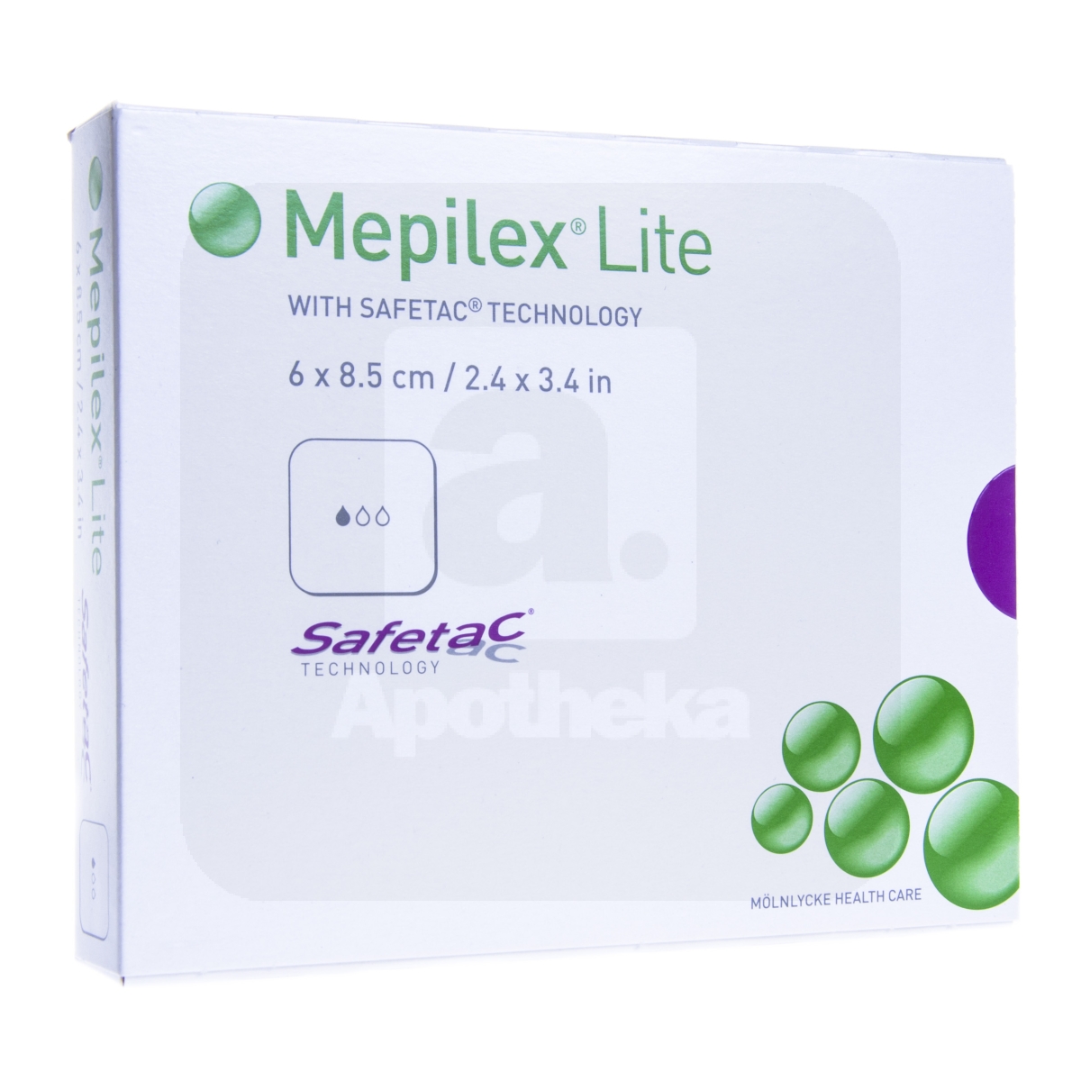 MEPILEX LITE SILIKOONHAAVAPADI STERIILNE 6X8,5CM N5 - Tootepilt