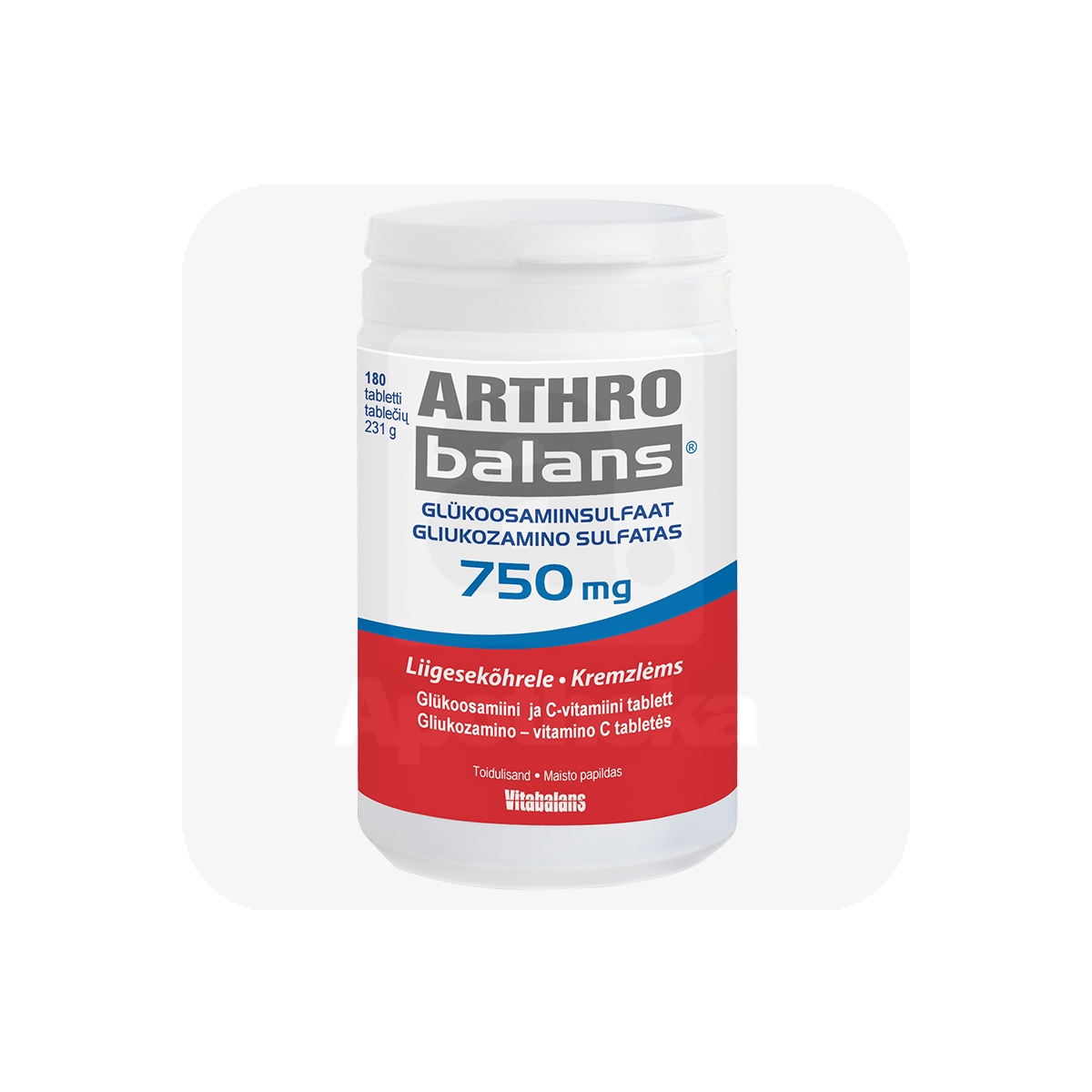 ARTHROBALANS TBL 750MG N180